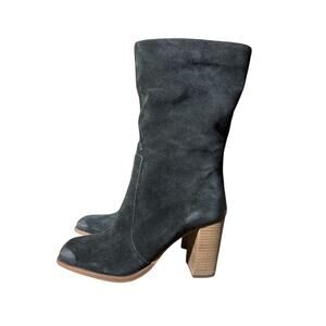 Dolce Vita Women's Nokia Boot Size 8.5 mid calf boho distressed suede NEW